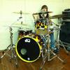 My new drummer!  My son Corban rocking the DW.  